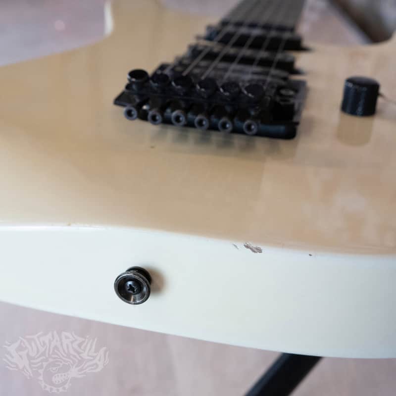 ZEP II Custom Super Strat 1980's White MIJ Japan ESP | Reverb