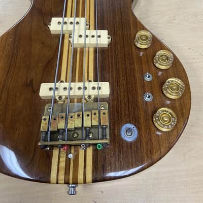 Vintage Kramer DMZ 5000 Aluminum Neck Bass Guitar w/ Hard Case image 11