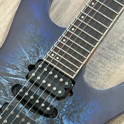 Ibanez S770 - Cosmic Blue Frozen Matte image 5
