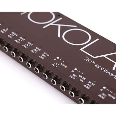 CIOKS CIOKOLATE 9V / 12V / 15V / 16V / 24V AC DC Universal Power Supply with 12 Isolated Sections and 24 Flex Cables for Effect Pedals - Compatible with Temple Audio and Pedaltrain Pedalboards image 4