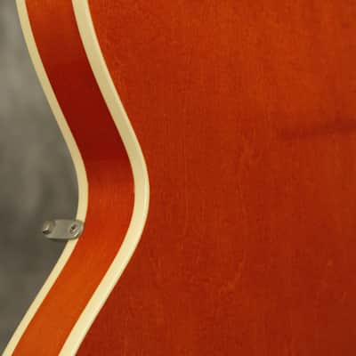RARE 1990 Gibson Chet Atkins Tennessean Sunrise Orange stamped PROTOTYPE image 14