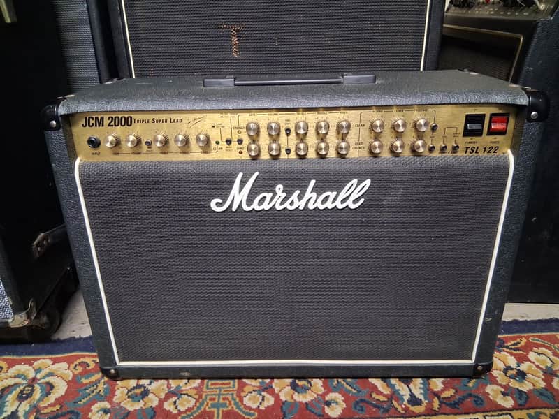 Marshall JCM 2000 TSL 122 Triple Super Lead 3-Channel 100-Watt 2x12" Guitar Combo 2000 Dr Tube Stable Bias New EL34B Tubes image 1