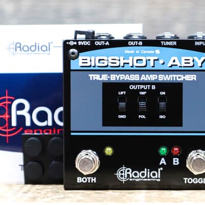 Radial Engineering Tonebone BigShot ABY True Bypass Amp Switcher Effect Pedal image 6