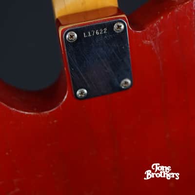 6.9LB! 1963 Fender Telecaster - "Lucy" Crimson Red image 11