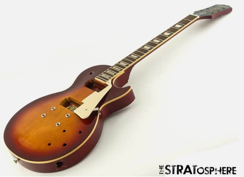 USED Epiphone Les Paul Classic BODY + NECK Mahogany Heritage Cherry Sunburst image 1