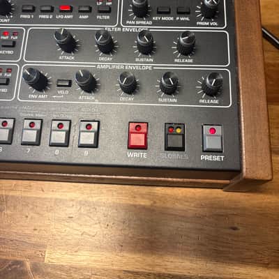 Sequential Prophet-6 Desktop 6-Voice Polyphonic Synthesizer 2018 - 2020 - Black with Wood Sides image 1