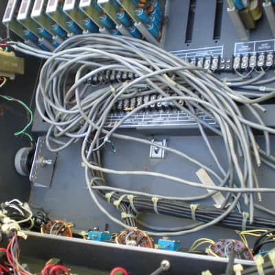 1980's Broadcast Electronics  8M150 analog mono mixer Console From AM radio station image 9