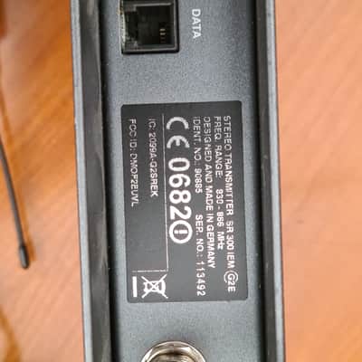 Sennheiser Sennheiser EW 300 IEM G2 | SR 300 + EK 300 Stereo UHF | 838–865 MHz | Professional In-Ear Monitoring System image 19
