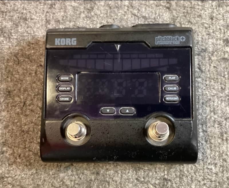 Korg Pitchblack Plus PB-02 Chromatic Guitar/Bass Tuning Pedal image 1