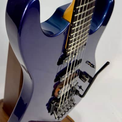 Hamer Centaura USA Electric Guitar W/ OHSC 1990 - Chameleon Purple / Blue image 6