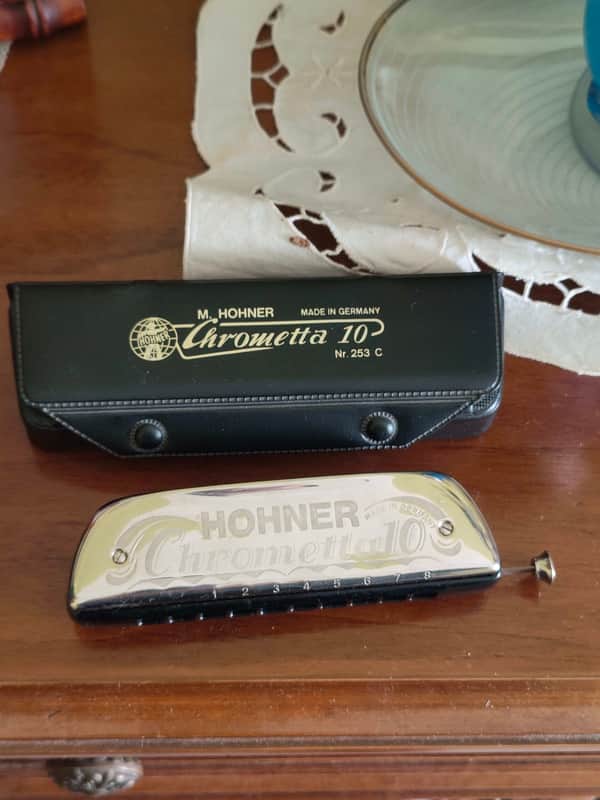 Hohner Chrometta 10 NOS MADE IN GERMANY image 1