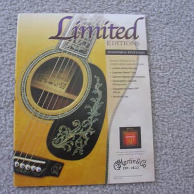 Vintage Martin Guitar Catalog lot image 3