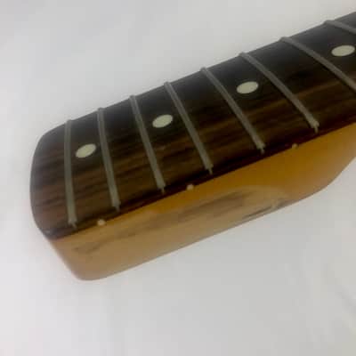 Lefty Vintage 1986 Fender MIJ Japan ST-362 Strat Squier Maple Dark Rosewood Neck Pencil Dated 7-1-86 image 14