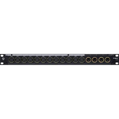 Black Lion Audio PBR XLR 16-Point Gold-Plated XLR Patchbay image 2