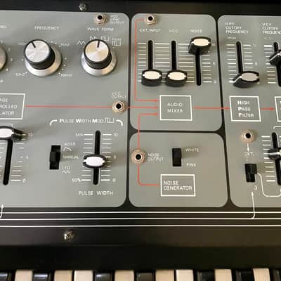 Roland System 100 Modular Synthesizer 1975 - 1979 - Black / Silver image 7
