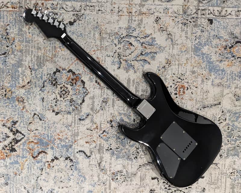 1989 Fernandes 'The Function' SSH-40 black - Made in Japan | Reverb