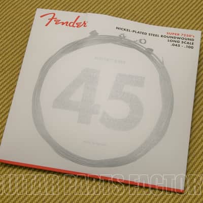 073-7250-405 Genuine Fender 7250 Super Bass Strings .045-100 image 1