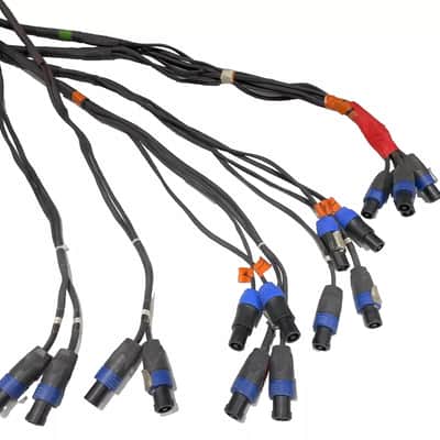 Stage Box W/(2) NL4 (20)XLR and (2)Whirlwind Inputs #8156 (One)THS image 11