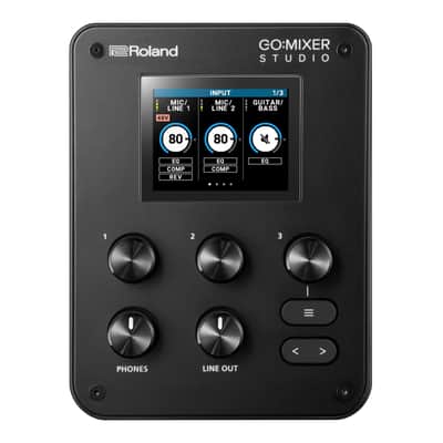Roland GO: Mixer Studio - 12-Input / 6-Output USB Audio Interface with Built-In EQ and Reverb image 2