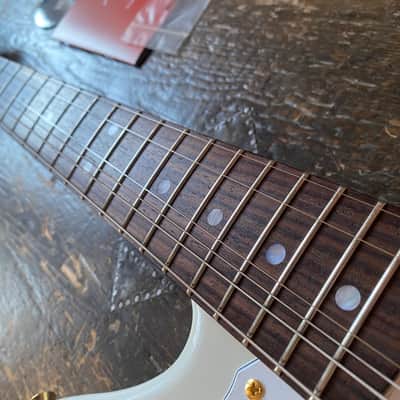 Fender Japan Traditional 2025 Ltd Edition Collection '60s Jazzmaster White Pearl w/ Matching Headstock image 12