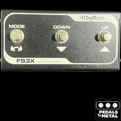 DigiTech FS3X 3 Button Footswitch 2010s - Black - X19934 image 1