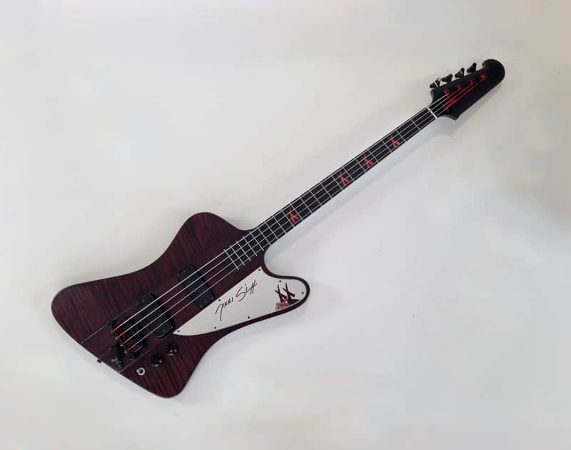 Gibson Thunderbird IV Nikki Sixx Signature 2009 - Satin Red image 1