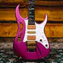 2020 Ibanez Steve Vai Signature PIA3761 Electric Guitar, Panther Pink w/ OHSC - Used