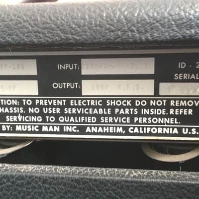 Amp Musicman 122 RP 1980 image 6