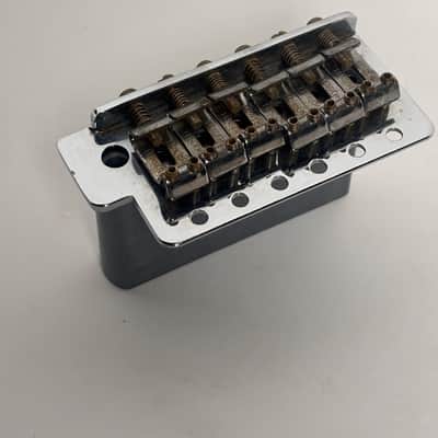 Fender Stratocaster Tremolo Bridge Genuine Replacement Part assembly Standard Series Strat Alloy Block - AGED - Relic - LAST OF STOCK! image 2