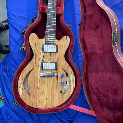 Maybury Guitars Custom Double Cut 2021 - Natural Spalted Birch image 14