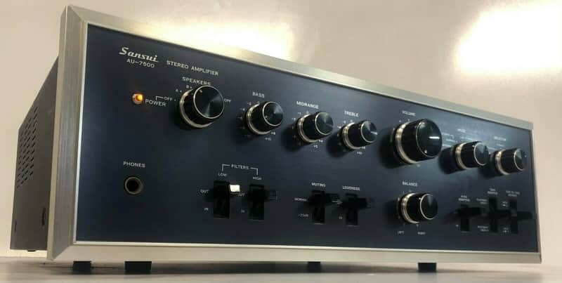 SANSUI AU-7500 Integrated Amplifier - Excellent Condition! | Reverb