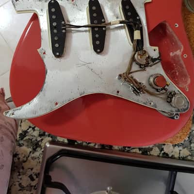 Fender Stratocaster 1963 Fiesta red image 11