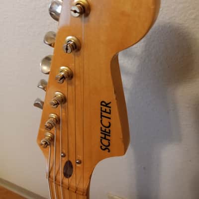 Schecter Strat 80s - Blonde image 3