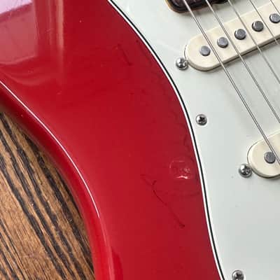 2001 Fender American Vintage ‘62 Stratocaster (Lollar / Suhr Pickups) - Dakota Red w/ HSC image 17