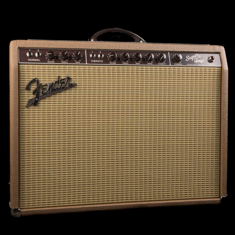 Fender '62 Super Amp - 40W 2x10 Combo Brown & Wheat image 1