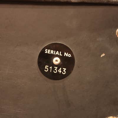 Vintage 1967 Selmer Vanguard Black Silver 15w Valve Amplifier w/ Pedal MINT image 6