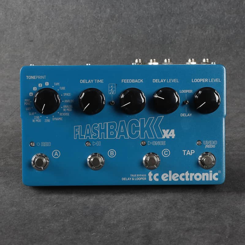 TC Electronic Flashback X4 Delay Guitar Pedal - 2nd Hand