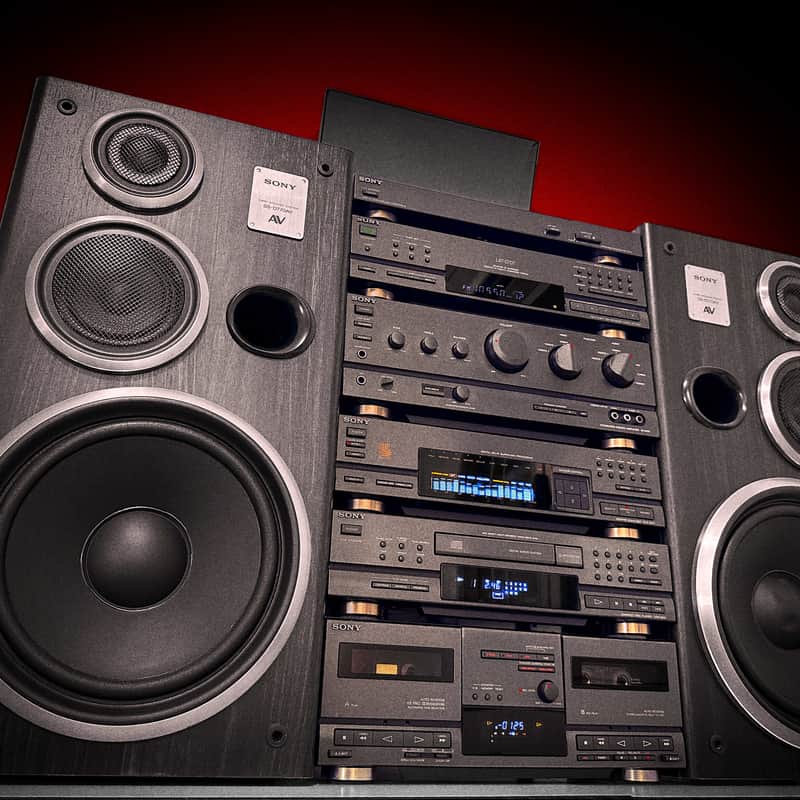 1991 Sony LBT-D707 Black