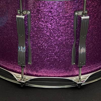 Ludwig Classic Maple 14" x 8" Snare Drum - Purple Sparkle image 9