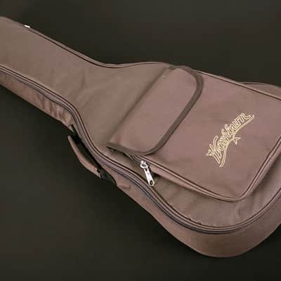 Washburn Comfort G-Mini 55 Koa Travel Guitar Incl Padded Gig Bag image 8