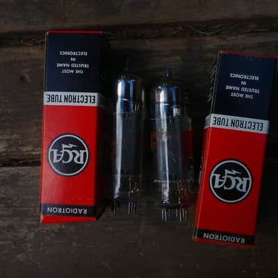 Pair of RCA 6CZ5 Tubes in boxes, tested, 6973 sub image 2