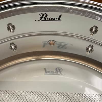 Pearl Sensitone Heritage Steel Snare Drum 14"x5.5" – Chrome (Brand New in Box) image 12