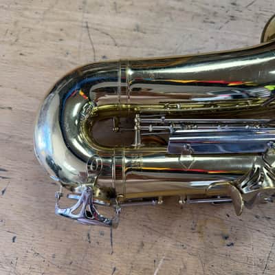 Used Yamaha YAS-23 Alto Sax Saxophone with Case Mouthpiece Neck Strap Just Serviced image 16