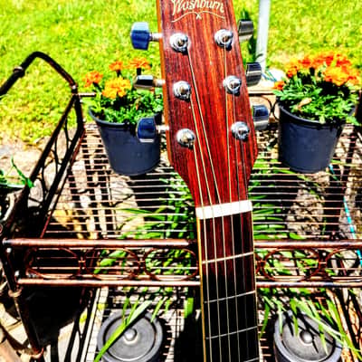 1993 WASHBURN D93 LTD ACOUSTIC GUITAR image 7