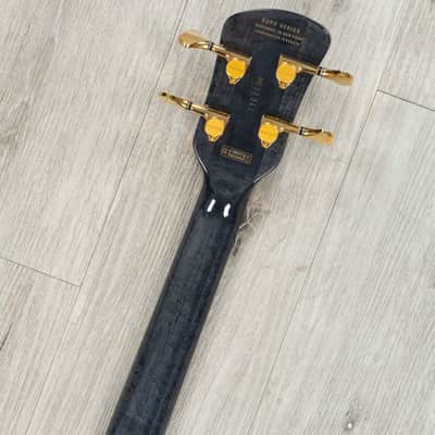 Spector Euro 4 CST Custom Bass, Ebony Fretboard, Natural Black Burst Gloss image 10