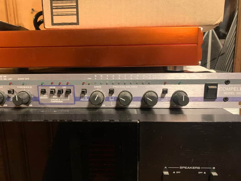 希少！APHEX COMPELLOR コンプレッサー Aphex 320D Compellor | Reverb