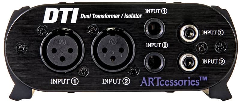 ART DTI Dual Transformer Isolator DI Box Passive Stereo Hum Eliminator image 1