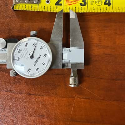 Unbranded Tuner ferrules bushings Gibson Epiphone Mosrite Martin 1960's - Metal image 6