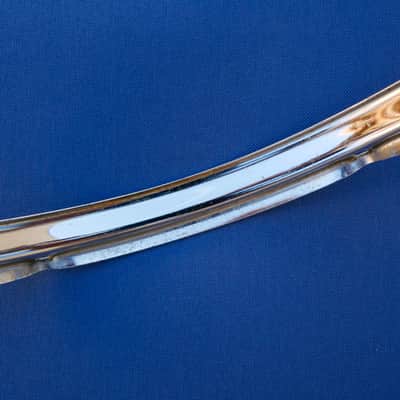 Slingerland Chrome Over Steel 12" Hoop 6 Holes Niles Vintage image 11