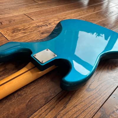 2002 Fender JB-45 Jazz Bass w/ 'Wesley' Ramp Lake Placid Blue MIJ Japan image 17